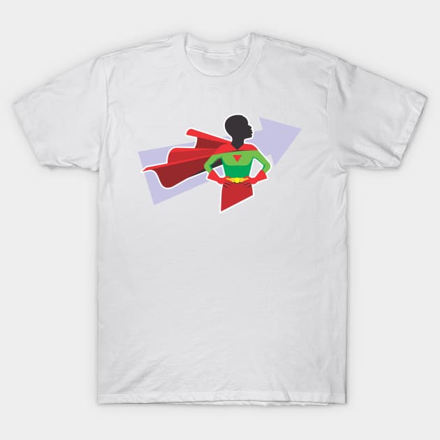 Young Superhero - Comic Book T-Shirt by Vector-Artist